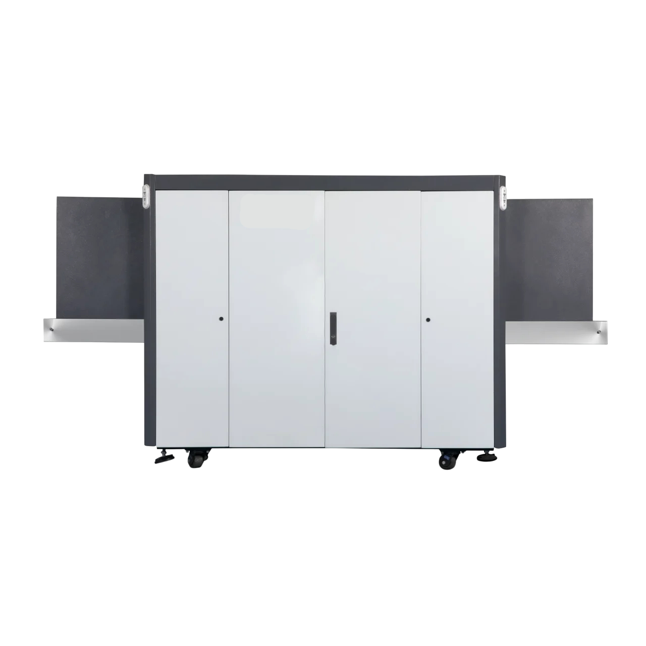 Vertical sheet storage cabinet